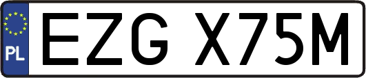 EZGX75M