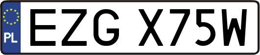EZGX75W