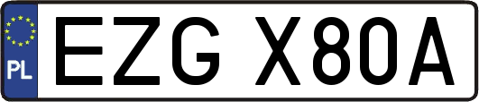 EZGX80A