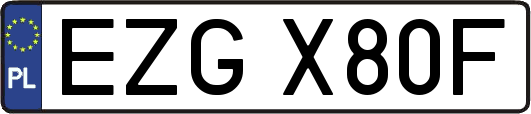 EZGX80F