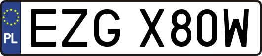 EZGX80W