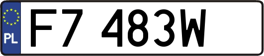 F7483W