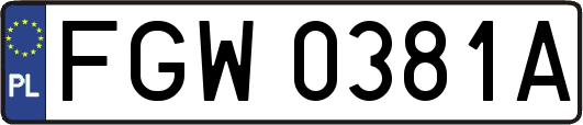 FGW0381A