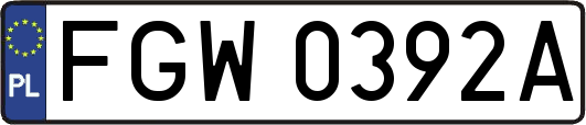 FGW0392A