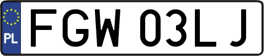 FGW03LJ