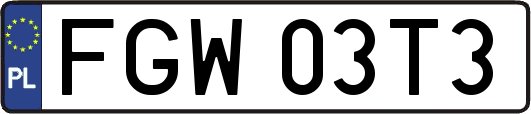 FGW03T3