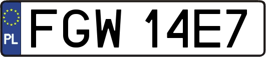 FGW14E7