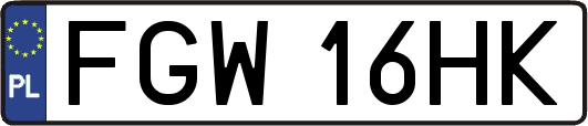 FGW16HK