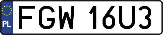 FGW16U3