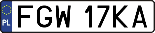 FGW17KA