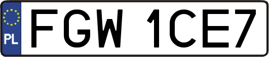 FGW1CE7