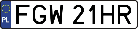 FGW21HR