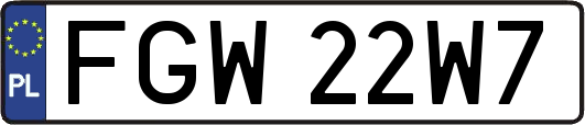 FGW22W7