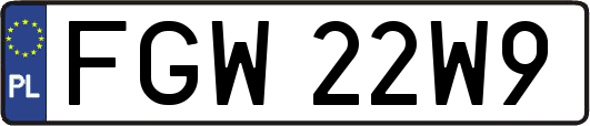 FGW22W9