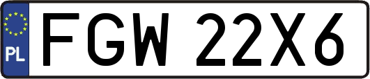 FGW22X6