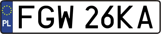 FGW26KA