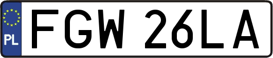 FGW26LA