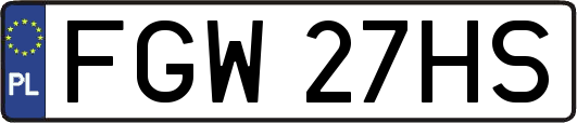 FGW27HS