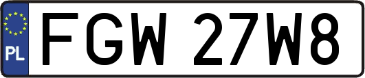 FGW27W8