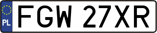 FGW27XR