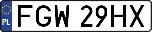 FGW29HX