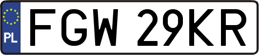 FGW29KR