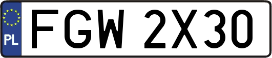 FGW2X30