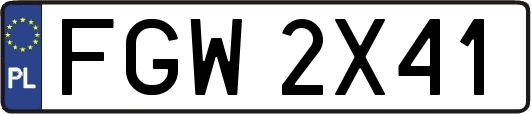 FGW2X41