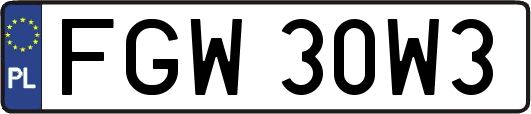 FGW30W3