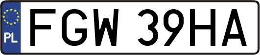 FGW39HA