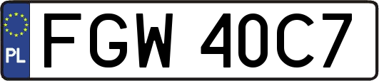 FGW40C7