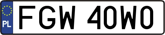 FGW40W0