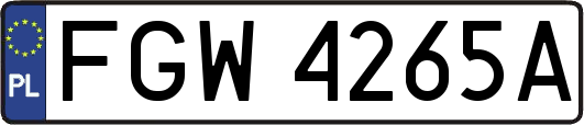 FGW4265A