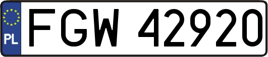 FGW42920