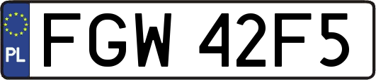 FGW42F5