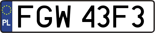 FGW43F3