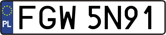 FGW5N91