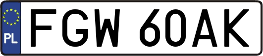 FGW60AK