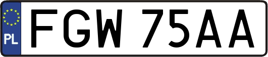 FGW75AA