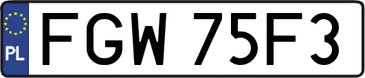 FGW75F3