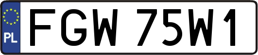 FGW75W1