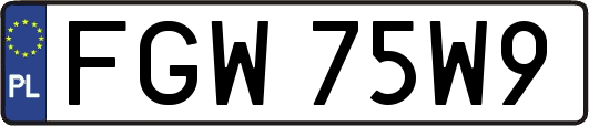 FGW75W9