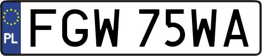 FGW75WA