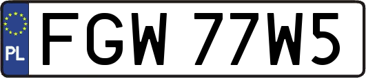 FGW77W5