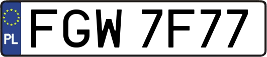 FGW7F77