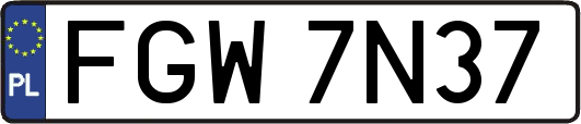 FGW7N37