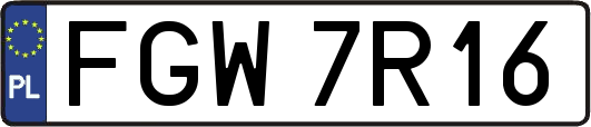 FGW7R16