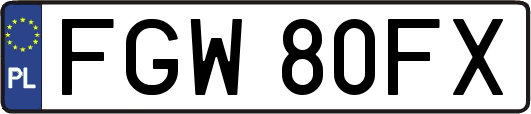 FGW80FX