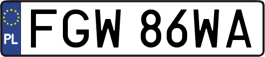 FGW86WA