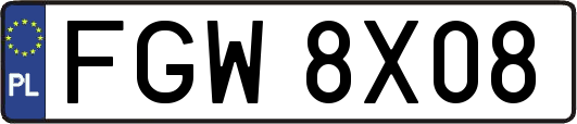 FGW8X08